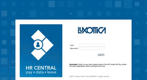 Ad so many human resources software, so little time. . Hr central luxottica